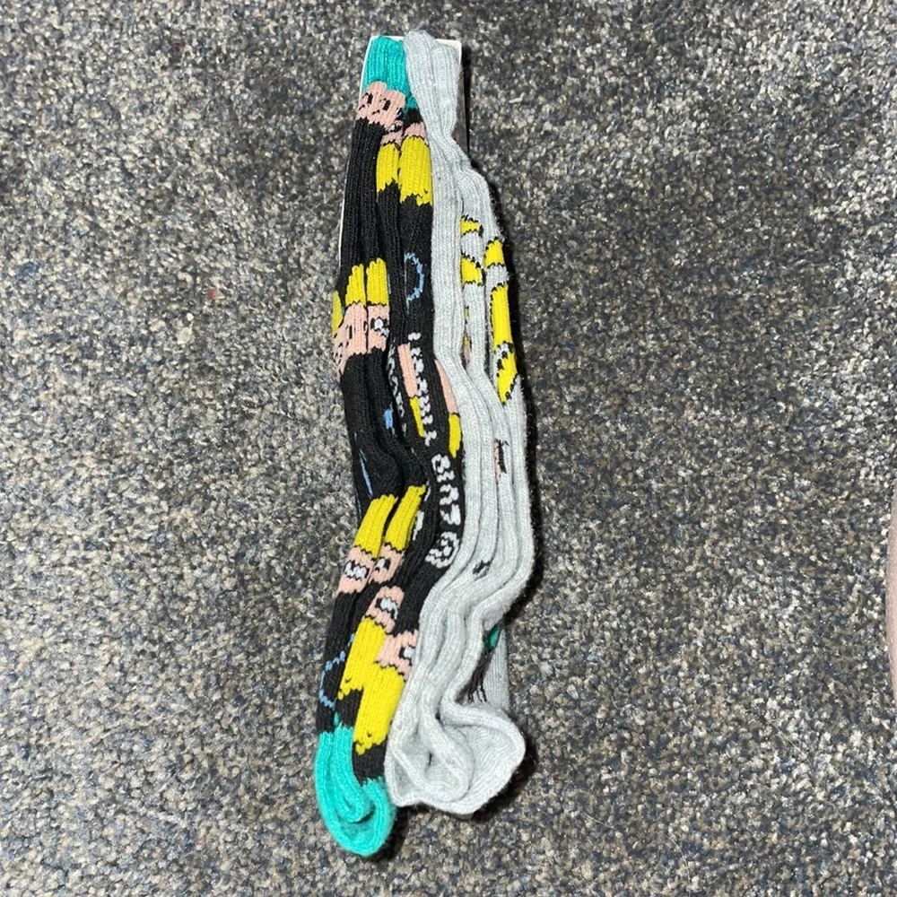 Nickelodeon Hay Arnold 90’s Throwback Socks Set of 2